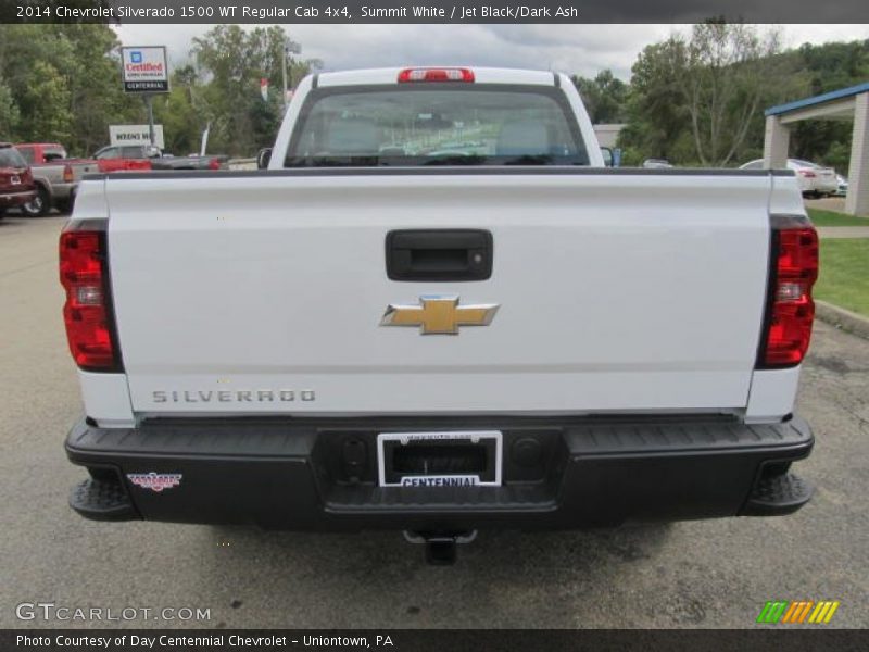 Summit White / Jet Black/Dark Ash 2014 Chevrolet Silverado 1500 WT Regular Cab 4x4