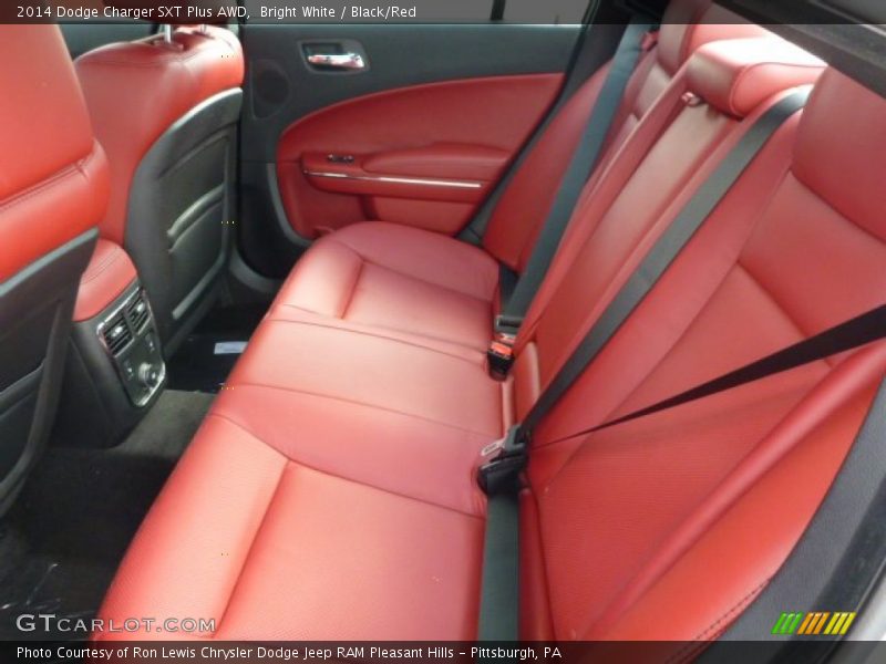 Rear Seat of 2014 Charger SXT Plus AWD