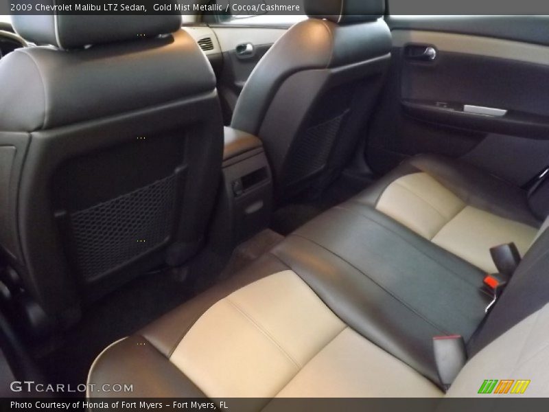 Gold Mist Metallic / Cocoa/Cashmere 2009 Chevrolet Malibu LTZ Sedan