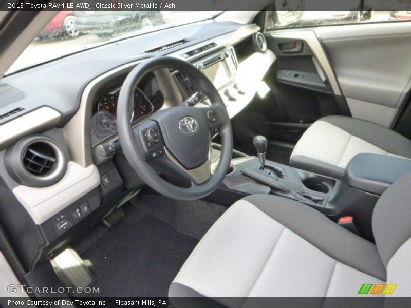 Classic Silver Metallic / Ash 2013 Toyota RAV4 LE AWD