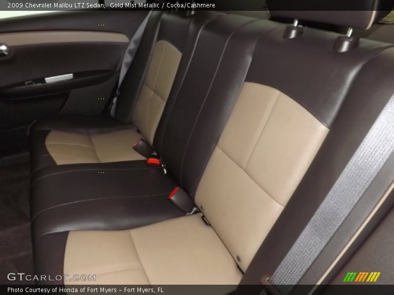 Gold Mist Metallic / Cocoa/Cashmere 2009 Chevrolet Malibu LTZ Sedan