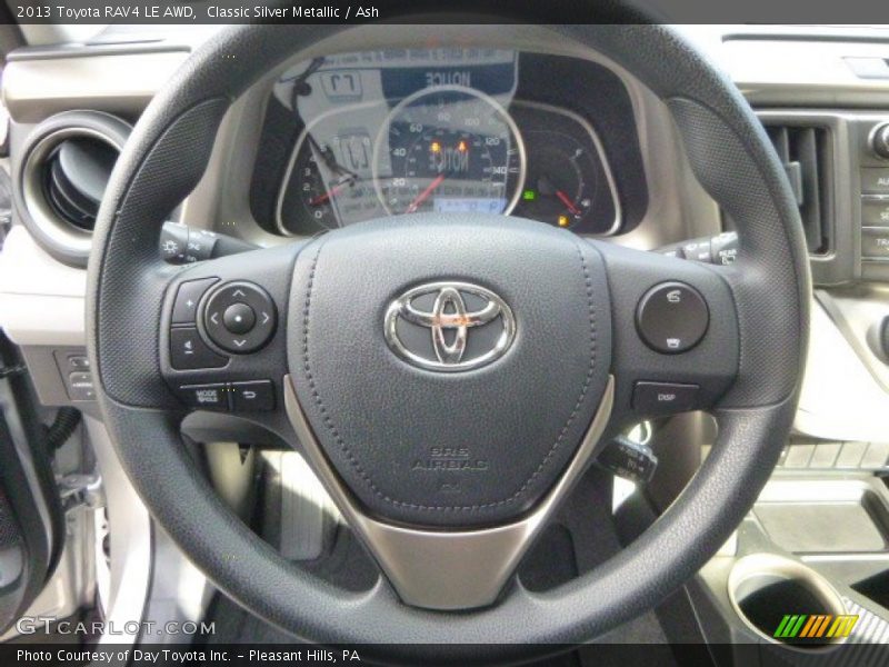 Classic Silver Metallic / Ash 2013 Toyota RAV4 LE AWD