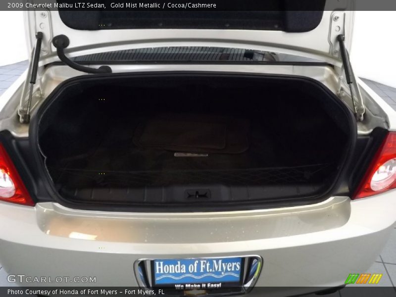 Gold Mist Metallic / Cocoa/Cashmere 2009 Chevrolet Malibu LTZ Sedan