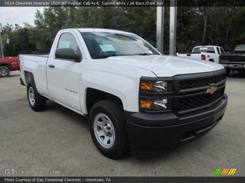 Front 3/4 View of 2014 Silverado 1500 WT Regular Cab 4x4