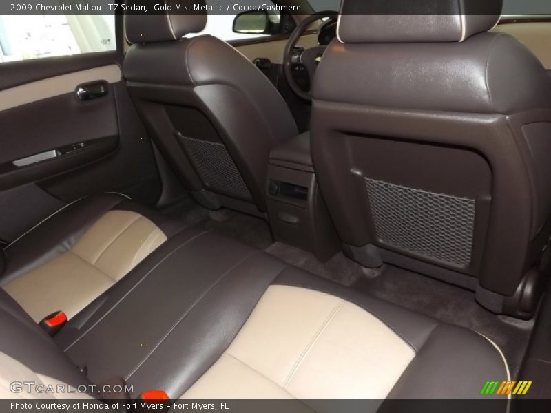 Gold Mist Metallic / Cocoa/Cashmere 2009 Chevrolet Malibu LTZ Sedan