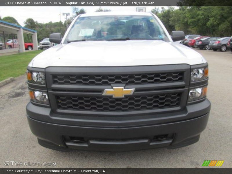 Summit White / Jet Black/Dark Ash 2014 Chevrolet Silverado 1500 WT Regular Cab 4x4
