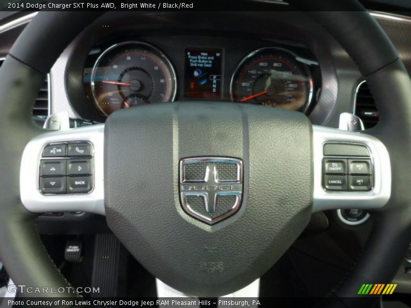 Controls of 2014 Charger SXT Plus AWD