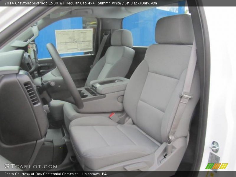  2014 Silverado 1500 WT Regular Cab 4x4 Jet Black/Dark Ash Interior
