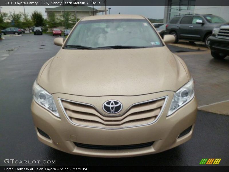 Sandy Beach Metallic / Bisque 2010 Toyota Camry LE V6