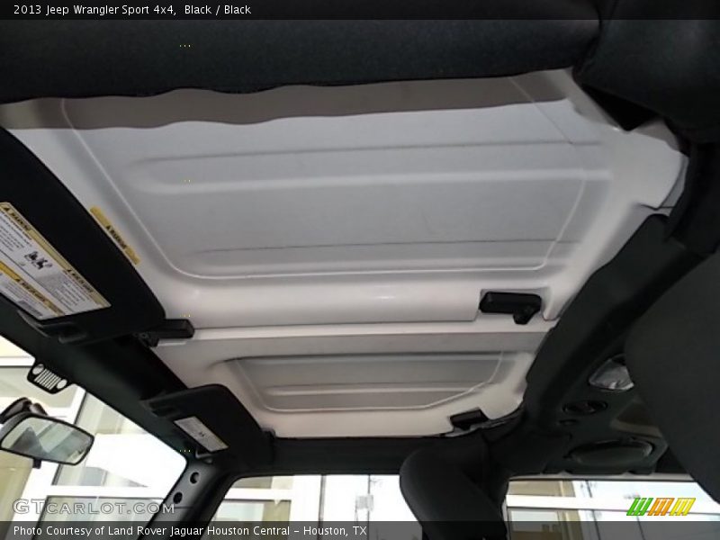 Black / Black 2013 Jeep Wrangler Sport 4x4
