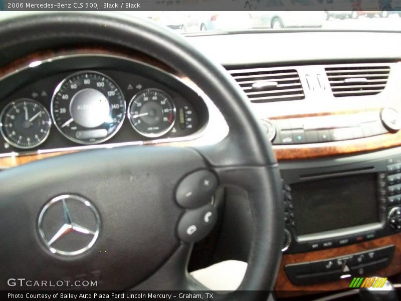 Black / Black 2006 Mercedes-Benz CLS 500