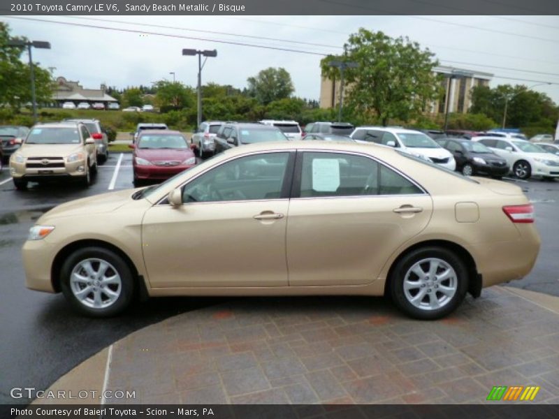 Sandy Beach Metallic / Bisque 2010 Toyota Camry LE V6
