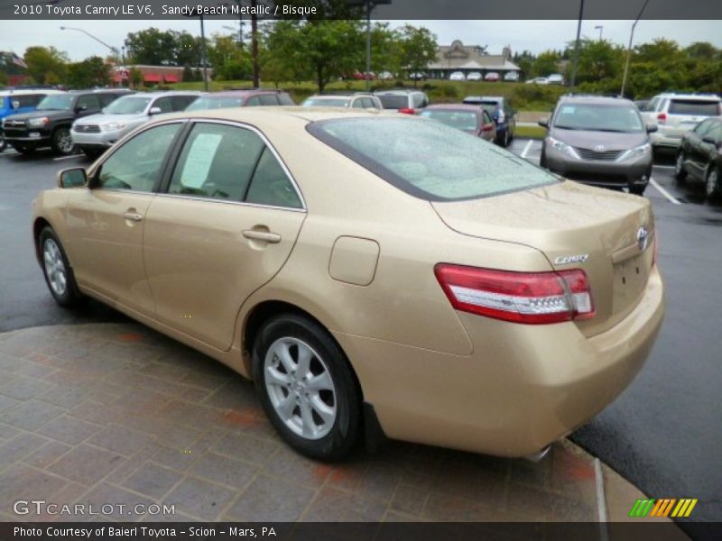 Sandy Beach Metallic / Bisque 2010 Toyota Camry LE V6
