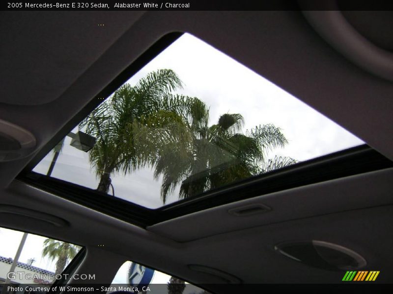 Alabaster White / Charcoal 2005 Mercedes-Benz E 320 Sedan