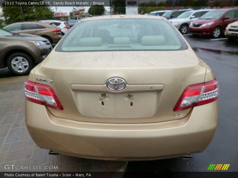 Sandy Beach Metallic / Bisque 2010 Toyota Camry LE V6