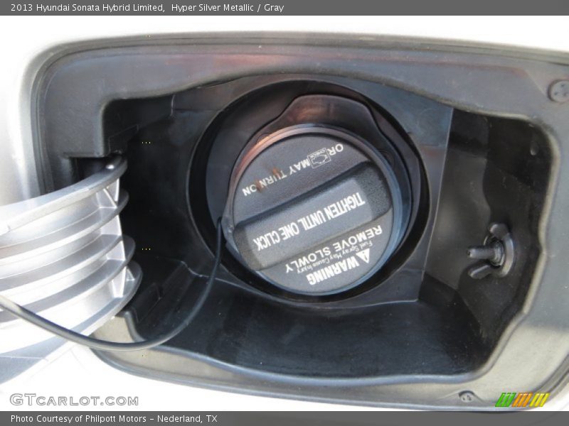 Hyper Silver Metallic / Gray 2013 Hyundai Sonata Hybrid Limited