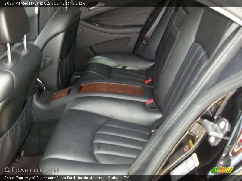 Black / Black 2006 Mercedes-Benz CLS 500
