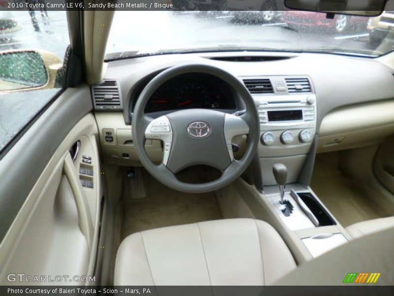 Sandy Beach Metallic / Bisque 2010 Toyota Camry LE V6
