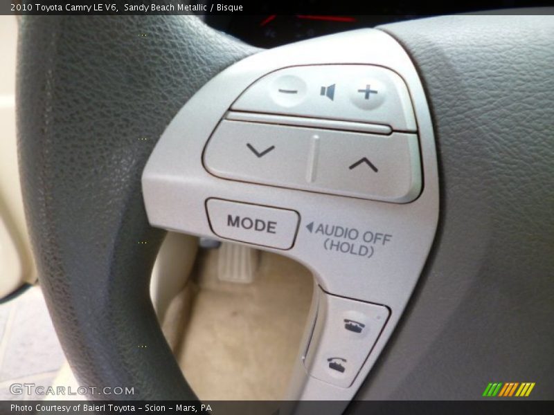 Sandy Beach Metallic / Bisque 2010 Toyota Camry LE V6