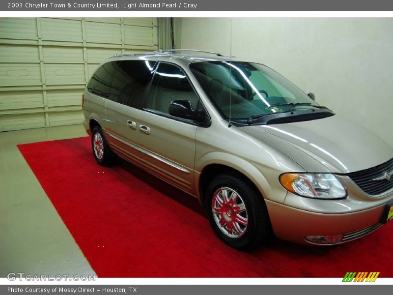 Light Almond Pearl / Gray 2003 Chrysler Town & Country Limited