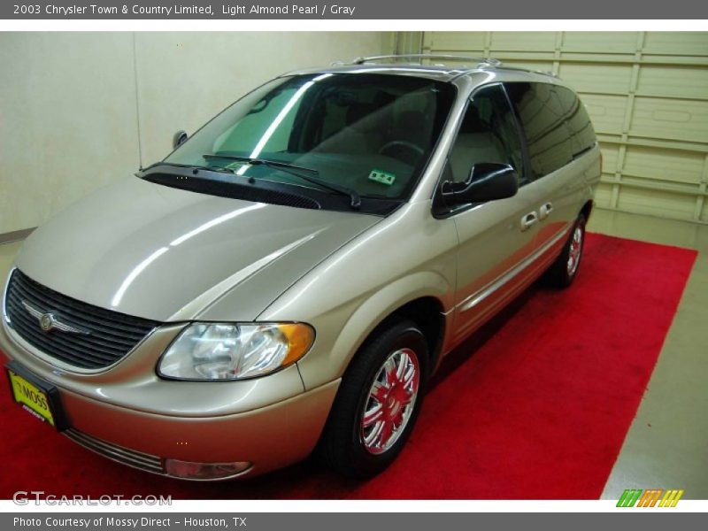 Light Almond Pearl / Gray 2003 Chrysler Town & Country Limited