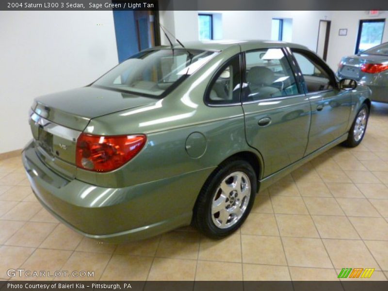 Sage Green / Light Tan 2004 Saturn L300 3 Sedan