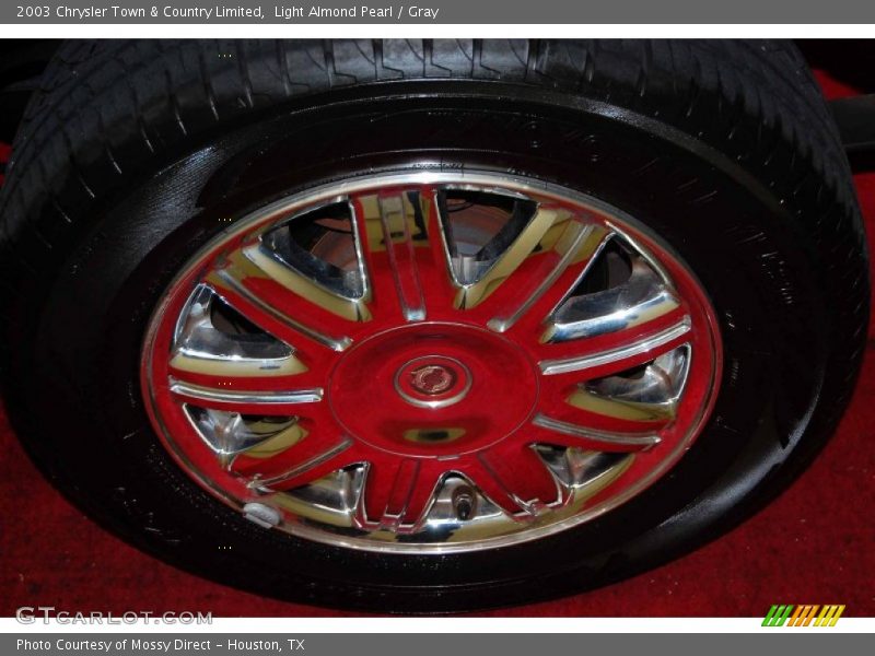 Light Almond Pearl / Gray 2003 Chrysler Town & Country Limited