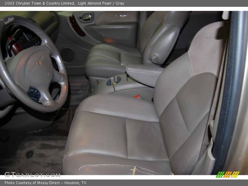 Light Almond Pearl / Gray 2003 Chrysler Town & Country Limited