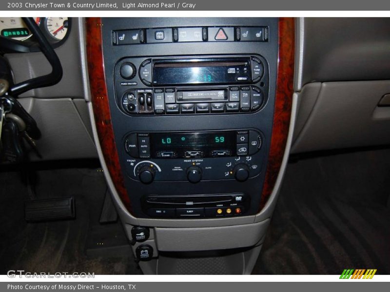 Light Almond Pearl / Gray 2003 Chrysler Town & Country Limited