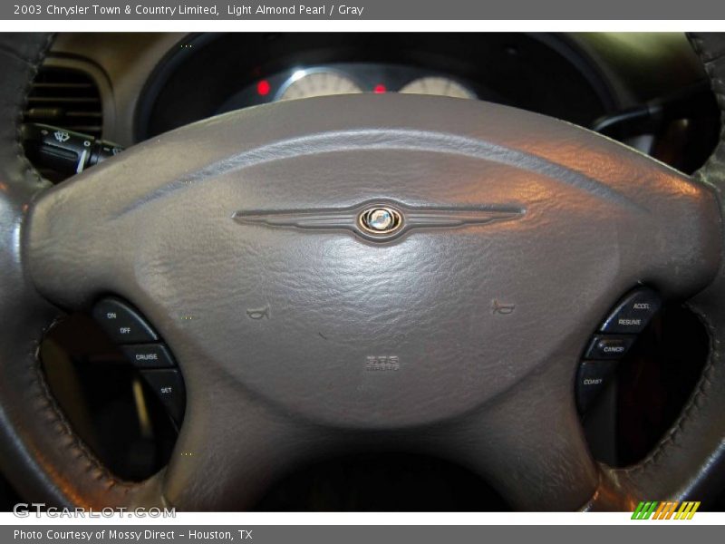 Light Almond Pearl / Gray 2003 Chrysler Town & Country Limited