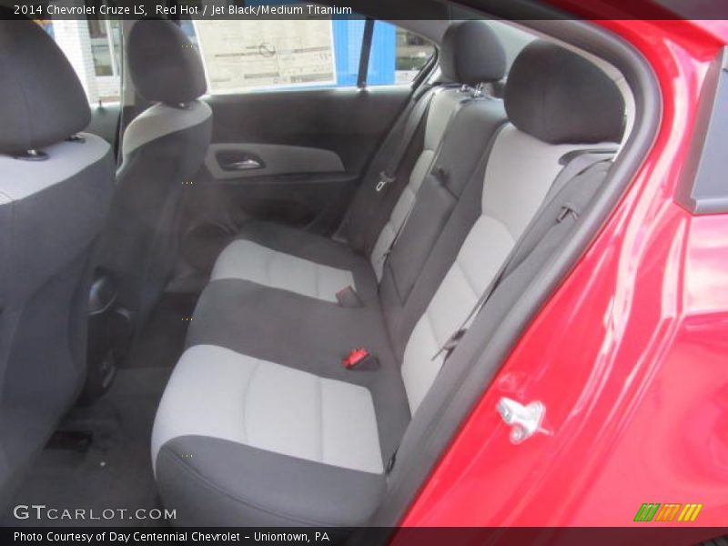 Red Hot / Jet Black/Medium Titanium 2014 Chevrolet Cruze LS