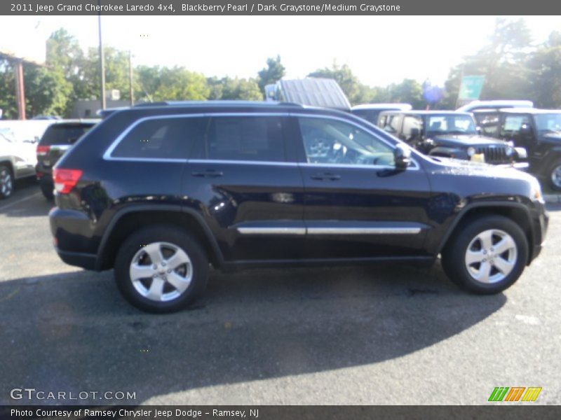 Blackberry Pearl / Dark Graystone/Medium Graystone 2011 Jeep Grand Cherokee Laredo 4x4