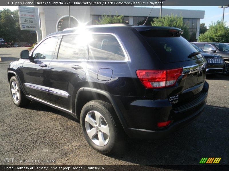 Blackberry Pearl / Dark Graystone/Medium Graystone 2011 Jeep Grand Cherokee Laredo 4x4
