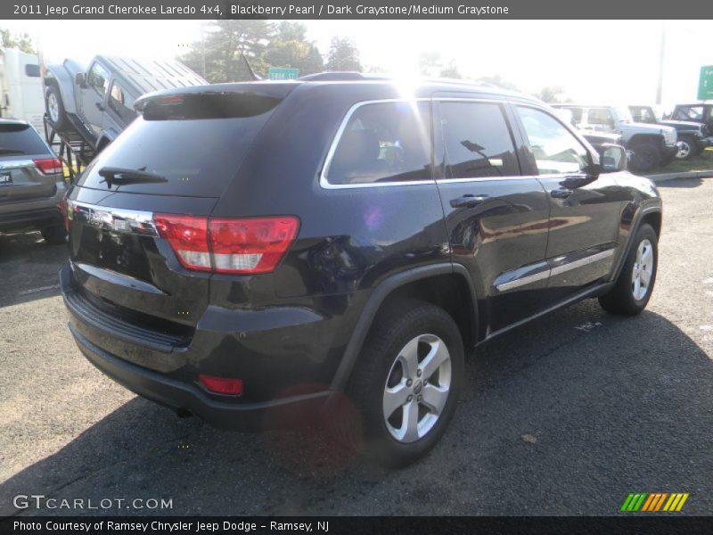 Blackberry Pearl / Dark Graystone/Medium Graystone 2011 Jeep Grand Cherokee Laredo 4x4