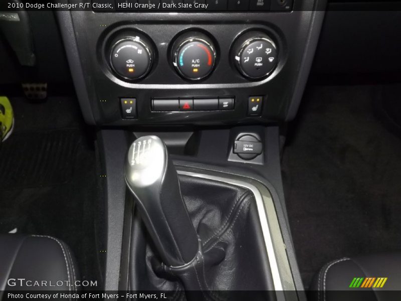 HEMI Orange / Dark Slate Gray 2010 Dodge Challenger R/T Classic