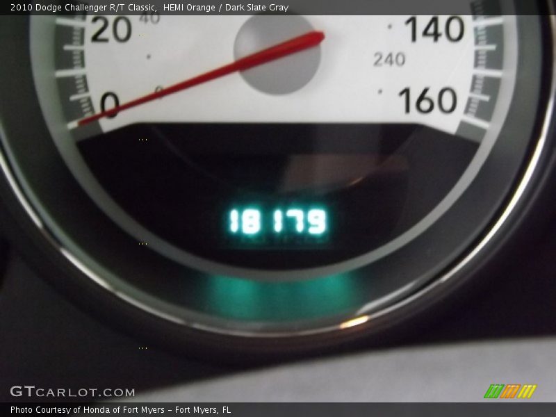 HEMI Orange / Dark Slate Gray 2010 Dodge Challenger R/T Classic