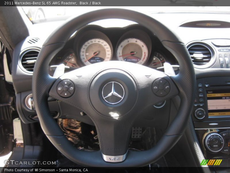  2011 SL 65 AMG Roadster Steering Wheel