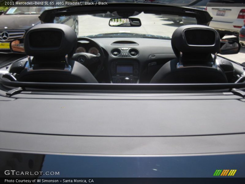 Black / Black 2011 Mercedes-Benz SL 65 AMG Roadster
