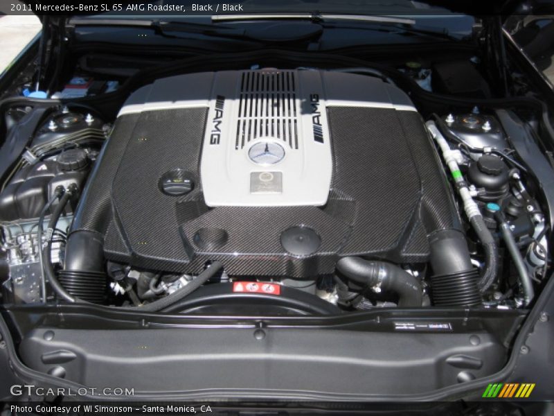  2011 SL 65 AMG Roadster Engine - 6.0 Liter AMG Twin-Turbocharged SOHC 36-Valve V12