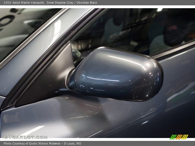 Snow Shadow Gray / Obsidian Black 2003 Aston Martin Vanquish