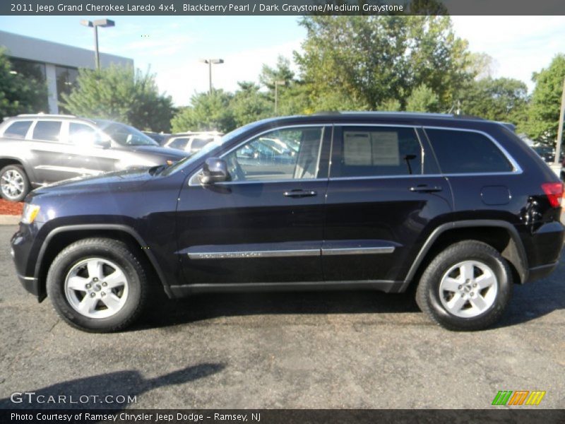 Blackberry Pearl / Dark Graystone/Medium Graystone 2011 Jeep Grand Cherokee Laredo 4x4