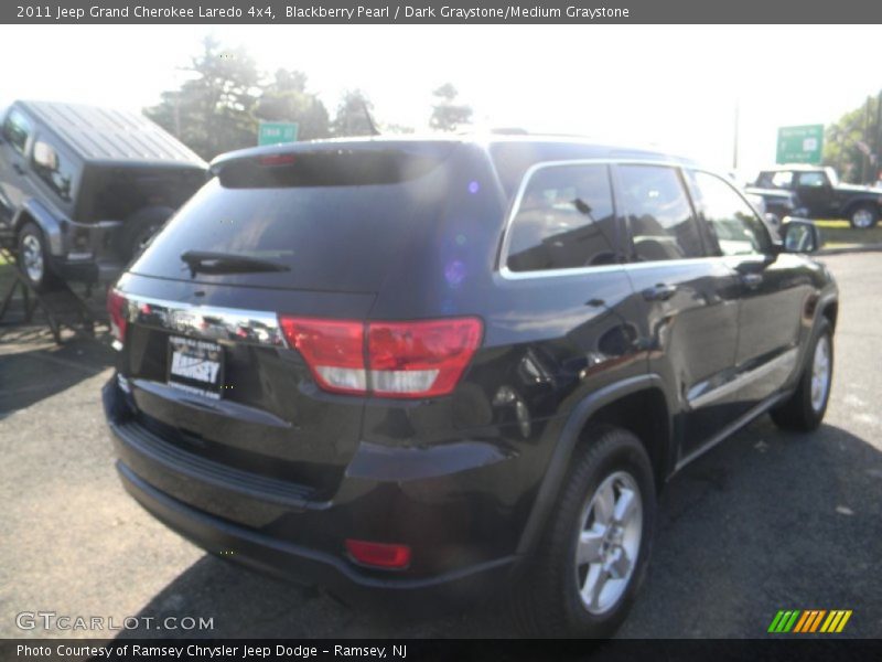 Blackberry Pearl / Dark Graystone/Medium Graystone 2011 Jeep Grand Cherokee Laredo 4x4