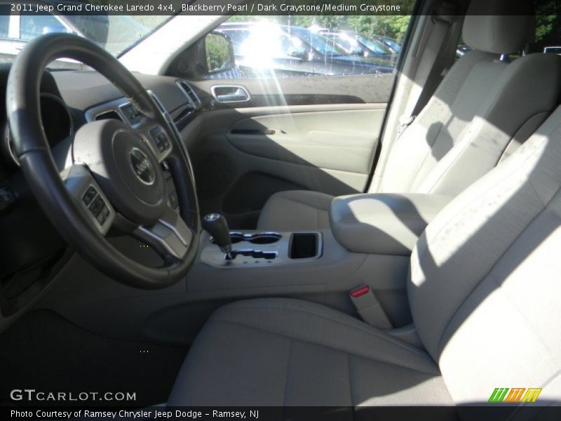 Blackberry Pearl / Dark Graystone/Medium Graystone 2011 Jeep Grand Cherokee Laredo 4x4