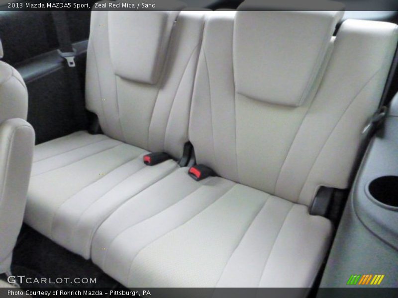 Zeal Red Mica / Sand 2013 Mazda MAZDA5 Sport