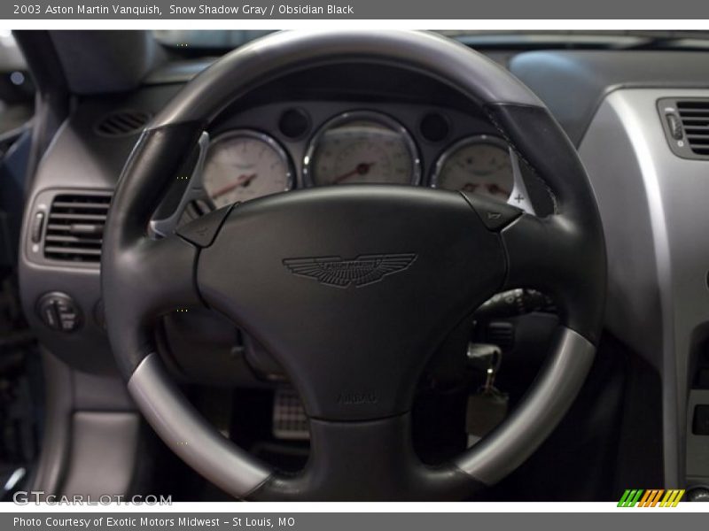  2003 Vanquish  Steering Wheel