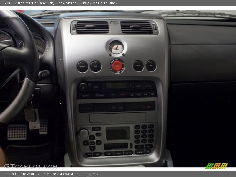 Snow Shadow Gray / Obsidian Black 2003 Aston Martin Vanquish