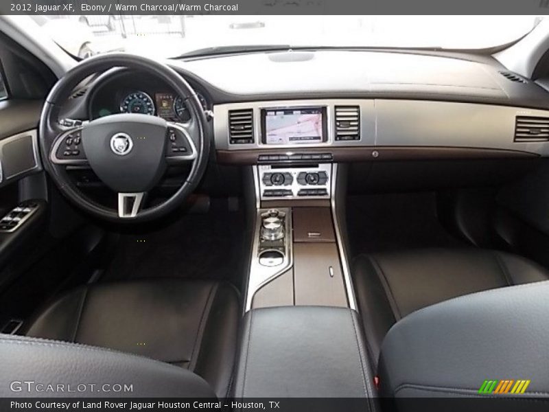 Ebony / Warm Charcoal/Warm Charcoal 2012 Jaguar XF