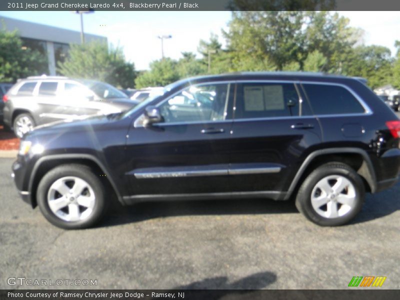 Blackberry Pearl / Black 2011 Jeep Grand Cherokee Laredo 4x4