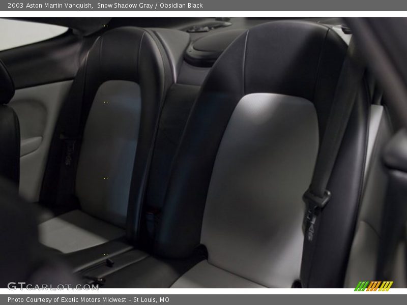 Snow Shadow Gray / Obsidian Black 2003 Aston Martin Vanquish