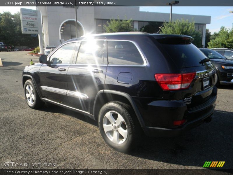 Blackberry Pearl / Black 2011 Jeep Grand Cherokee Laredo 4x4